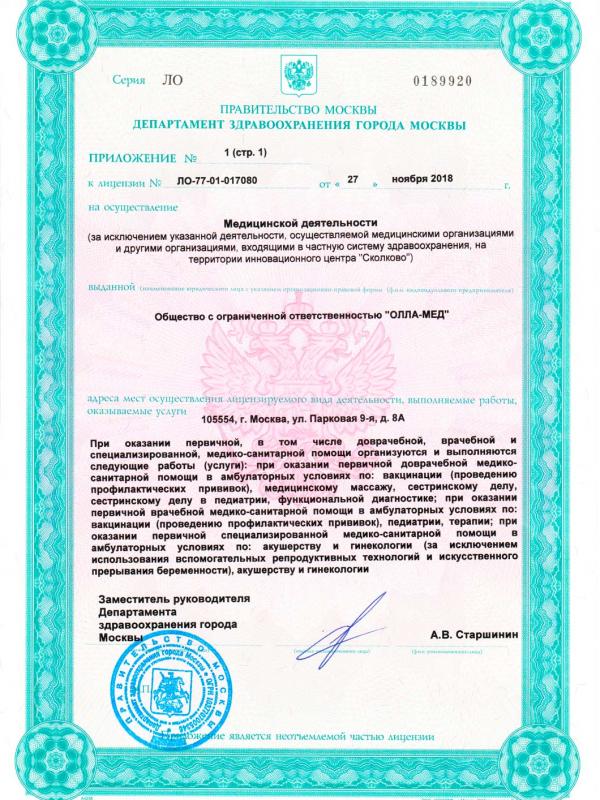 Приложение 1